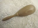 Vintage Sock Darner - Wood - Carved