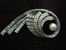 VINTAGE MARCASITE BROACH