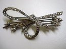 VINTAGE MARCASITE BROACH