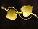 Unusual Sterling Brooch by Bond Boyd Gold Filled