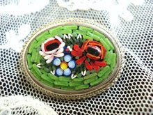 Colorful Mosaic Broach italy