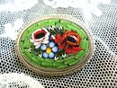 Colorful Mosaic Broach italy