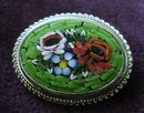 Colorful Mosaic Broach italy