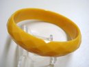 QUILTED BUTTERSCOTCH BANGLE