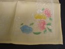 VINTAGE DAMASK NAPKINS SET OF FOUR