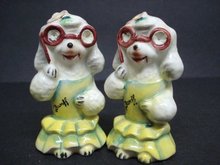 Wonderful Figural Salt & Pepper Shakers