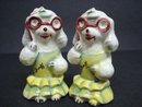 Wonderful Figural Salt & Pepper Shakers