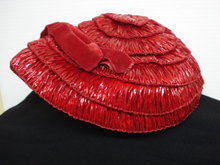 Precious Child's Straw and Velvet HAT