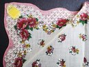 Pretty Floral Vintage Hankie - Unused