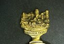 Tea Caddy Spoon Warwick Castle Handle