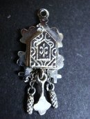 Sterling Charm Cuckoo Clock moving weights