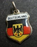 Vintage Silver Charm DEUTSCHLAND