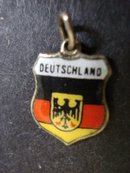 Vintage Silver Charm DEUTSCHLAND