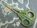 Antique Scissors Art Nouveau Style