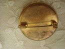 Vintage Mosaic Brooch Signed Italy
