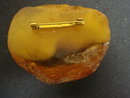 Natural Amber Brooch
