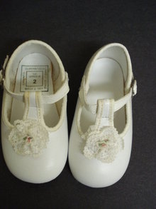 Vintage Baby Shoes Perfect for a Doll