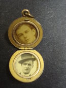 Victorian LOCKET Monogram R F