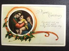 Postcard Merry Christmas 1924