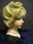 Elegant Vintage HEAD VASE Original Large