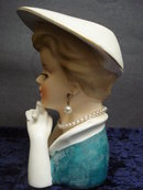 Strikingly Beautiful Original Rubens HEAD VASE