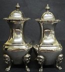 Silver Salt and Pepper Shakers