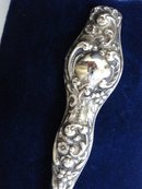 Sterling Silver Victorian Wax Seal Stamp Monograms