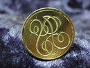 Sterling Silver Victorian Wax Seal Stamp Monograms