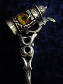 Pretty Souvenir Spoon German Stain