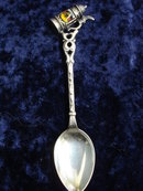 Pretty Souvenir Spoon German Stain