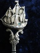 Detailed Sterling Souvenir Spoon