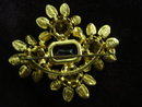 Quality Brooch Austrian Crystal and Enamel