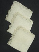 Set of 3 Vintage Napkins