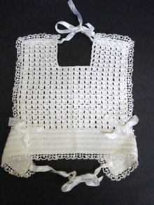 Crochet Lace Bib