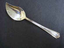 Unique Vintage Sterling Jelly Spoon