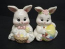 Salt and Pepper Shakers Easter Bunnies