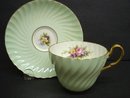 Gorgeous Foley Cup and Saucer England Foley China Teacup Set