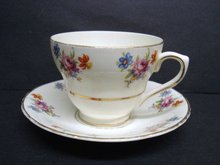 Very pretty Longton Teacup Set