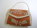 Iroquois whimsey Purse with Bird and Flowers