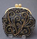 Beaded Evening Purse Made in France