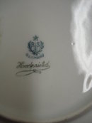 RS Germany Plate Handpainted