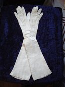 Long Leather Gloves Late Victorian