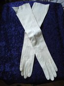 Long Opera Leather Gloves
