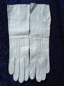 Long Leather Gloves