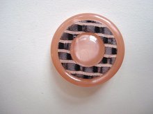 Antique Celluloid Deco Button