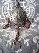 Tribal Ethnic Indian Pendant Long Chain