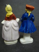 Beautiful Vintage Pair Figurines Signed Occupied Japan