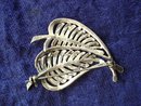 Fantastic Silver Tone Brooch