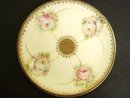 Antique Bavaria Plate - Pink Roses