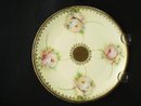 Antique Bavaria Plate - Pink Roses